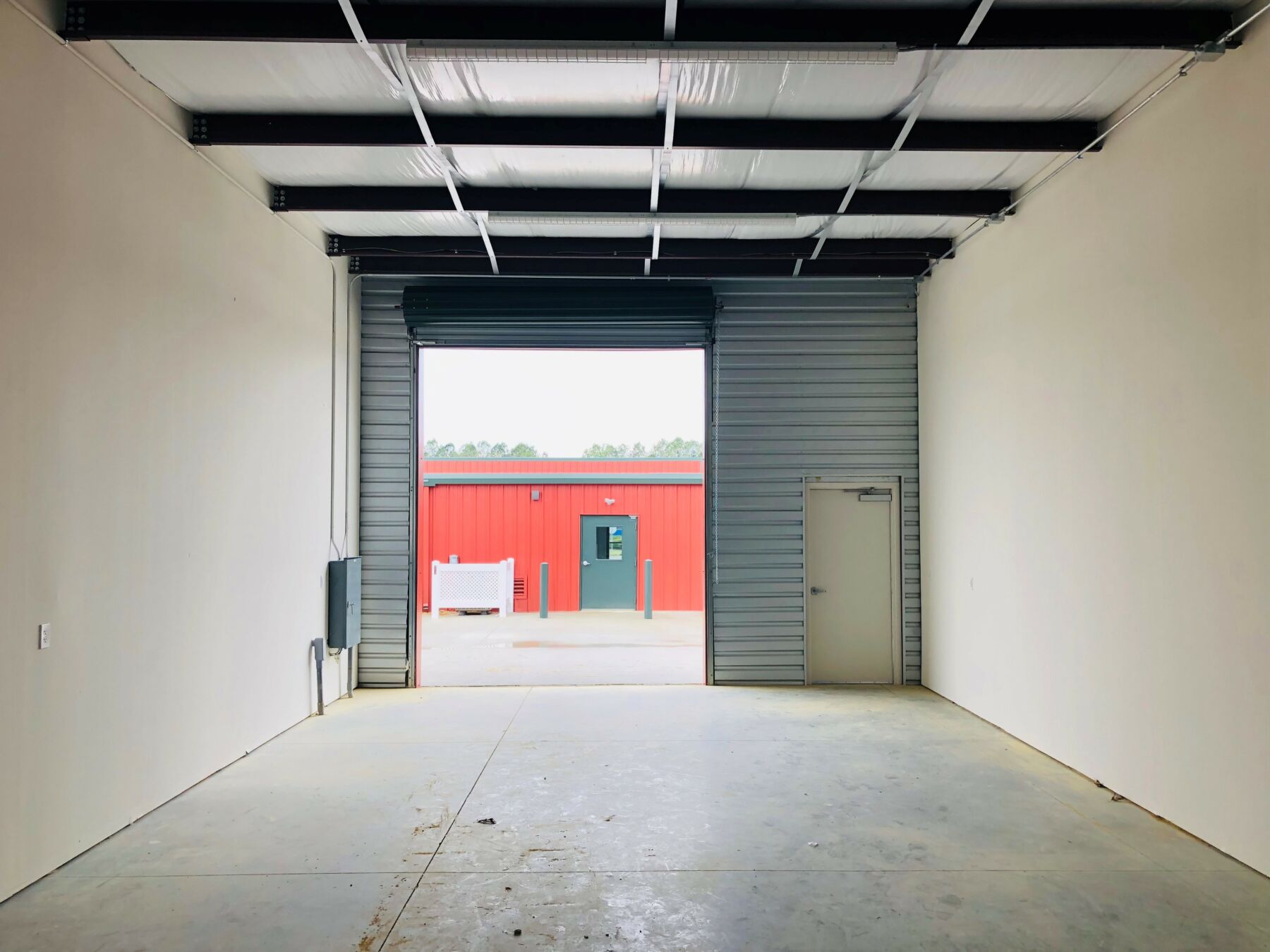 Interior of storage unit at Oakley Business Center facility.
