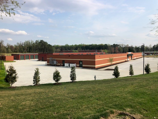 Exterior view of Oakley Business Center facility.