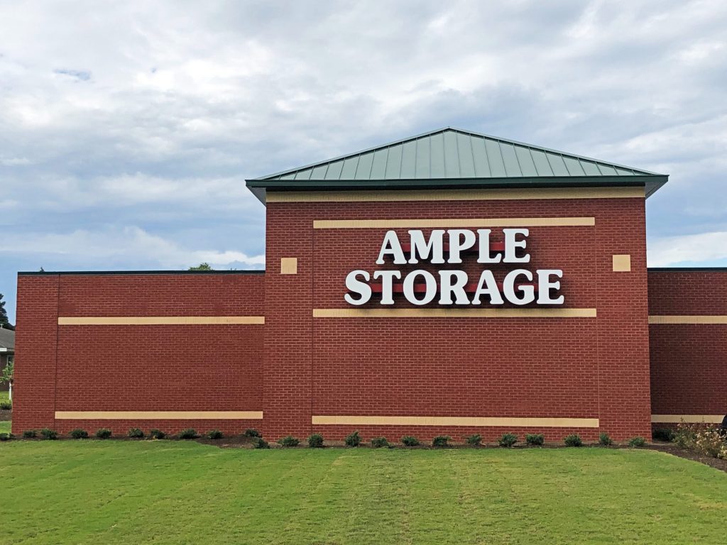 View of exterior of Ample Storage Rocky Mount facility.