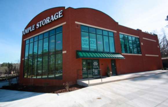 Exterior of Ample Storage Wheeler facility.